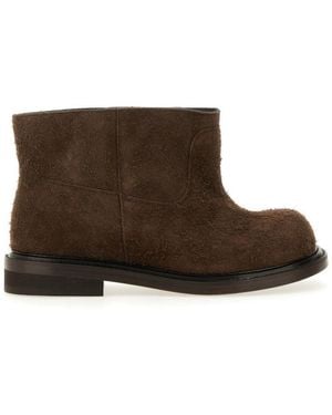 Moschino Solid Olivia Boots - Brown