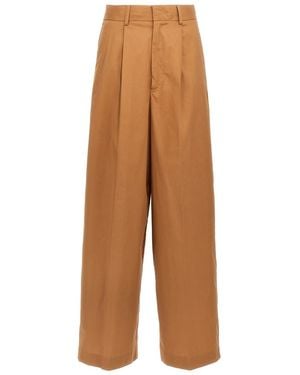 Nude Cotton Pants - Brown