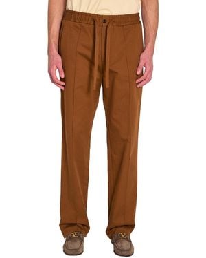 Valentino Straight Pants - Brown