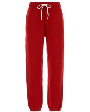 Polo Ralph Lauren Relaxed Sweatpants Pants - Red
