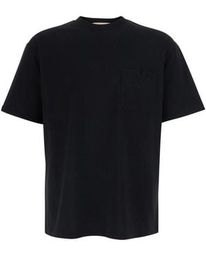 Valentino Crew Neck T-Shirt - Black