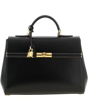 Dolce & Gabbana Marlene Small Satchel - Black