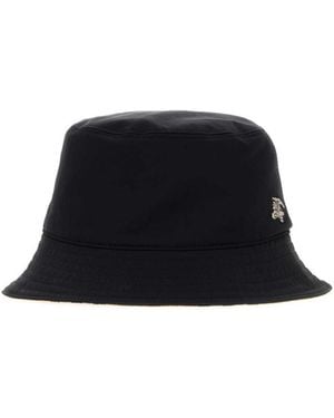 Burberry Logo Bucket Hat - Black