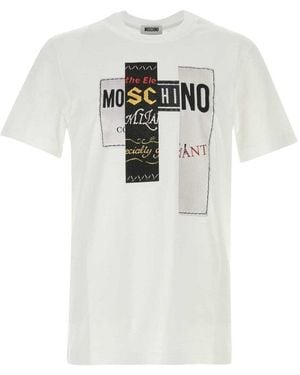 Moschino Crew Neck T-Shirt - White