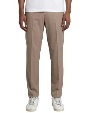 PT Torino Flat Front Pants - Gray