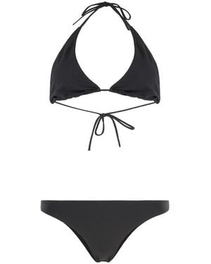 Lido Solid Swimwear - Black