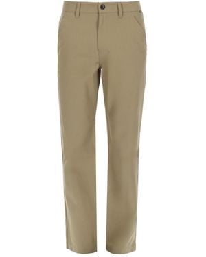 Burberry Regular Chino Pants - Natural