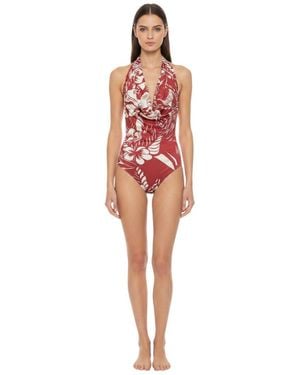 DSquared² Floral Swimwear - Red