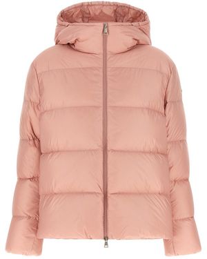 Moncler Quilted Hood Jacket - Pink