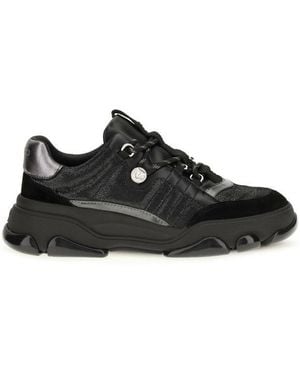 Pinko Athena Suede Trainers - Black