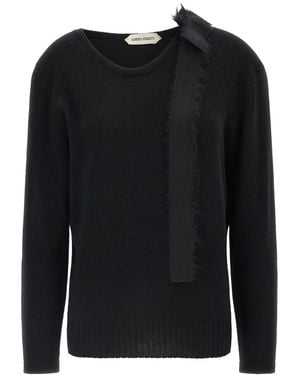 Alberta Ferretti Crew Neck Sweater - Black