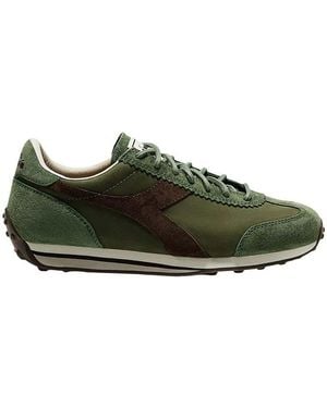 Diadora Rally Waxed Sneakers - Green