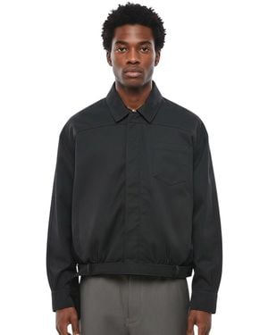 1989 STUDIO Shirt Collar Jacket - Black
