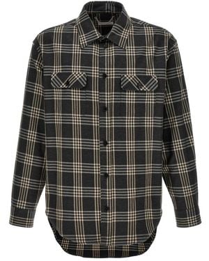 1989 STUDIO Regular Checks Shirt - Black