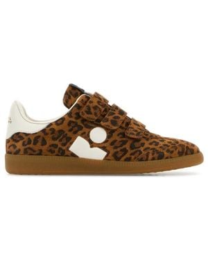 Isabel Marant Suede Sneakers - Brown