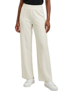 EA7 Regular Elasticated Pants - Natural