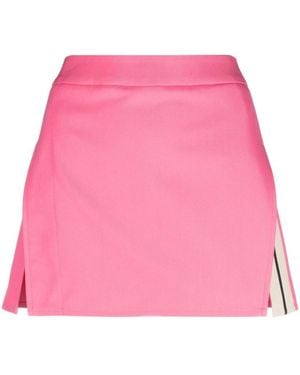 Palm Angels Cotton Mini Skirt - Pink