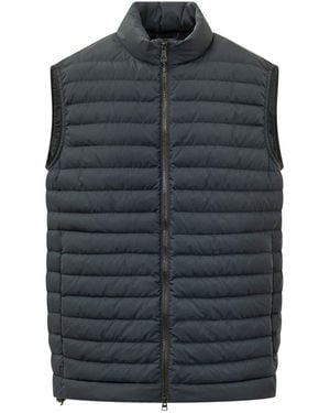 Peuterey Quilted None Jacket - Blue