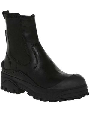 DSquared² Leather Chelsea Boots - Black
