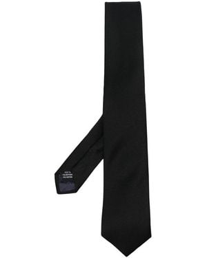 Tagliatore Solid Tie - Black