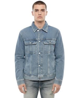 DIESEL Regular Denim Jacket - Blue