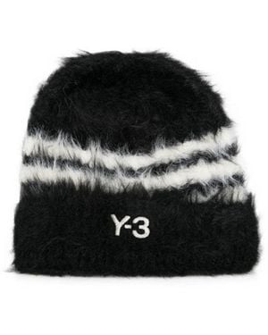 Y-3 Logo Beanie - Black
