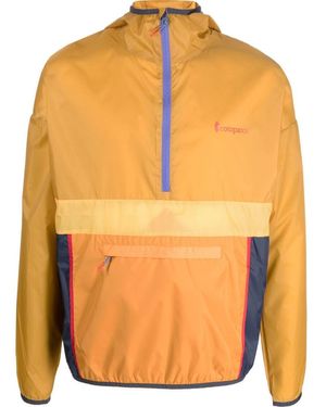 COTOPAXI Half-Zip Windbreaker Jacket - Orange