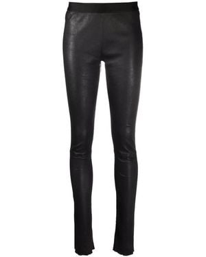Ann Demeulemeester Stretch-Waistband Pants - Black