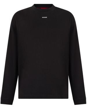 HUGO Crew Neck T-Shirt - Black
