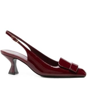 Sergio Rossi Slingback Pumps - Purple