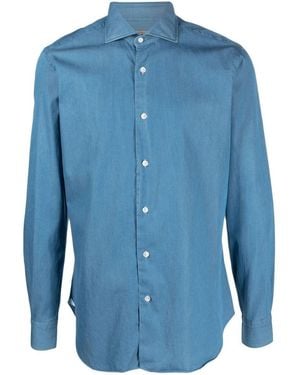 Barba Napoli Classic Shirt - Blue