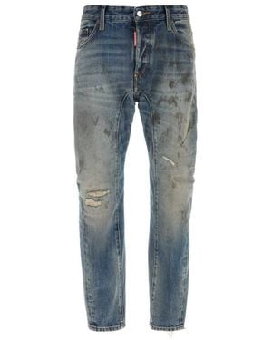 DSquared² Mid Rise Jeans - Blue