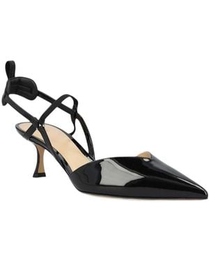 Fendi Leather Colibr Pumps - Black