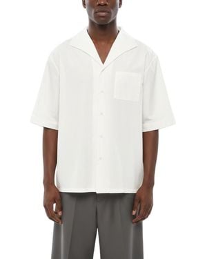 1989 STUDIO Relaxed Solid Shirt - White