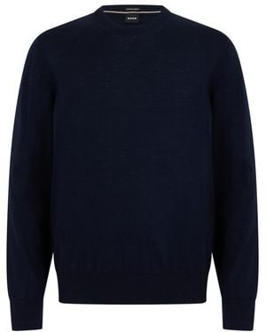 BOSS Crew Neck Sweater - Blue