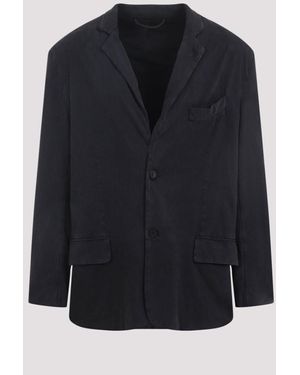 ジャケット BALENCIAGA Black Wool Blazer Wool blazer in black - Balenciaga | Mytheresa