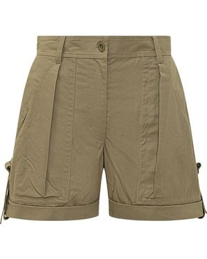 Isabel Marant Solid Shorts - Green
