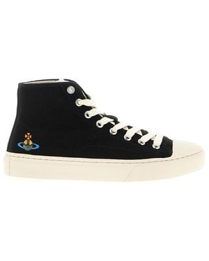 Vivienne Westwood High Top Sneakers - Black