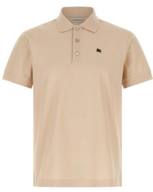 Burberry Stan Med Polo Shirt - Natural