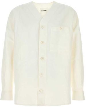 Jil Sander Relaxed Solid Shirt - White