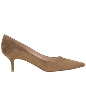 Gianvito Rossi Slip-On Pumps - Brown