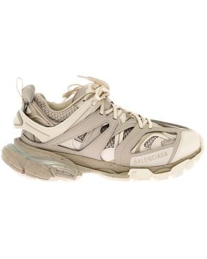 Balenciaga Track Fabric Sneakers - White