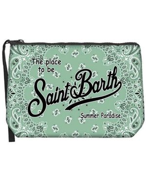 MC2 Saint Barth Light Aline Small Clutch - Green