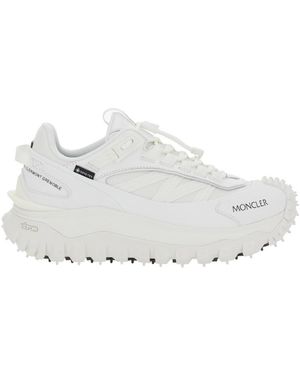 Moncler Logo Trailgrip Sneakers - White
