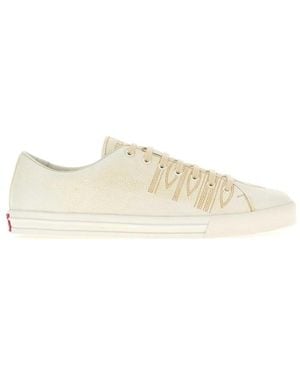 Prada Lace Up Sneakers - White