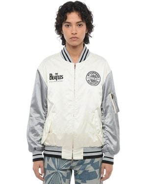 Stella McCartney Graphic Band Collar Jacket - White