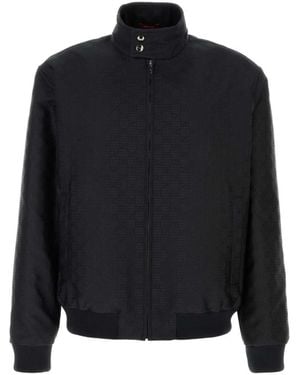 Gucci Mock Collar Jacket - Black