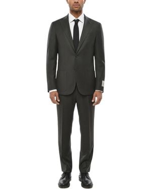 Corneliani Notched Lapel Suit - Black