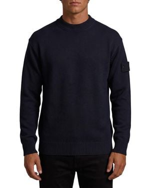 Stone Island Crew Neck Sweater - Blue