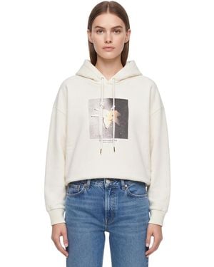 Stella McCartney Graphic Hood Hoodie - White